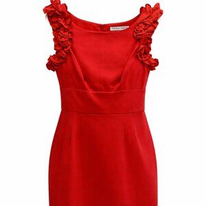 Trina Turk Coral/Red Dress - Perfect for Pageant Interview, Cocktail or Church!